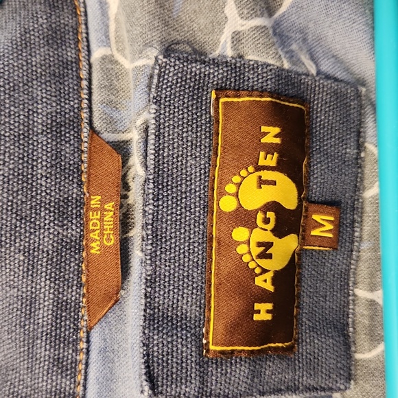 Hang Ten BlueJean Jacket Size Medium 90s - Picture 3 of 6